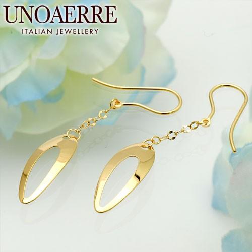 UNOAERRE ウノアエレ UNOAERRE K18イエローゴールド ピアス