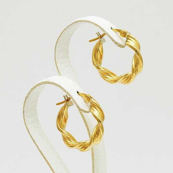 UNOAERRE ウノアエレ UNOAERRE K18YGイエローゴールド フープ