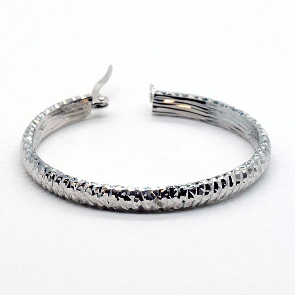 ウノアエレ K18WG フープピアス UNOAERRE ウノアエレ 18金 ピアス K18 18K フープピアス