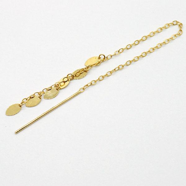 【タキマキさん着用モデル】UNOAERRE ウノアエレゴールドピアス 26671 BOTTEGA VENETA - タキマキ ヘイリービーバー 着用【新品