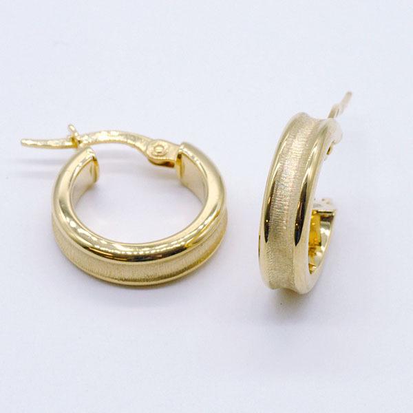 ウノアエレ【フープピアス】デザインピアス K18YG UNOAERRE ウノアエレ フープピアス K18YG : たかみ質店 Yahoo!店