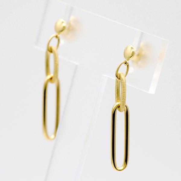 (B091603) K18 YG ピアス UNOAERRE ウノアエレ 楽天市場】ウノアエレ【UNOAERRE】 K18YGイエローゴールド