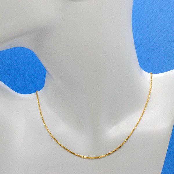 K18 イエローゴールドネックレス bk639 : ジュエリーAUGUST MOON