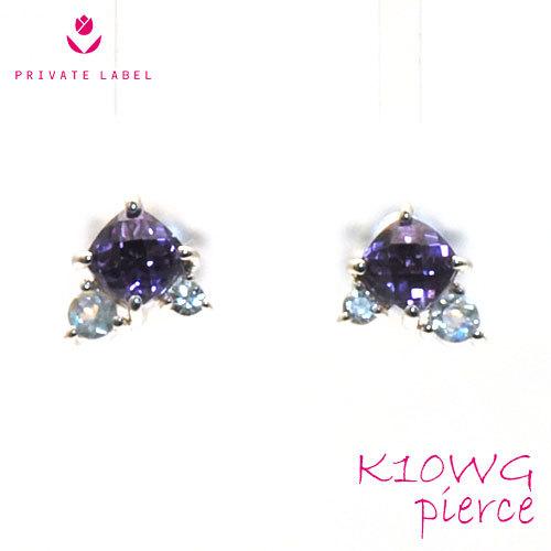 PRIVATE LABEL（プライベート レーベル） K10 ピアス K10ホワイト 