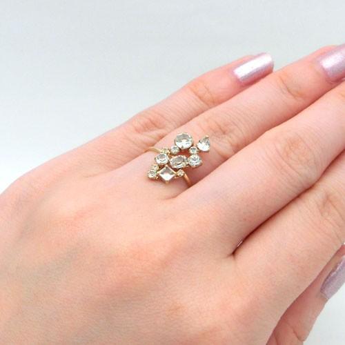 K10 トパーズリング 11号 K10 トパーズリング 11号