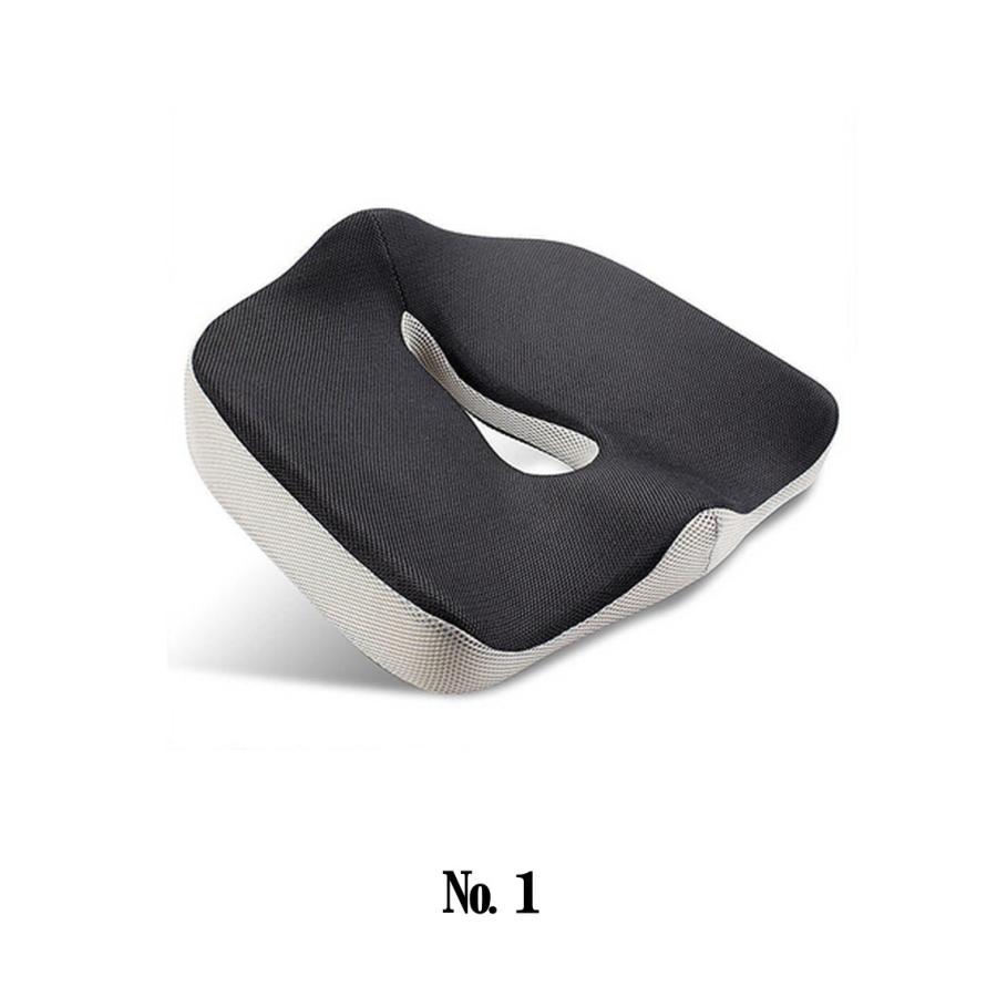 クッション 低反発 椅子 腰痛 車 デスクワーク 持ち運び 姿勢 滑り止め 猫背 カバー 蒸れない 持ち運び 疲れにくい 健康 |  | 10