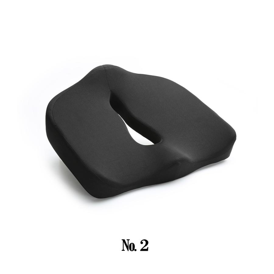 クッション 低反発 椅子 腰痛 車 デスクワーク 持ち運び 姿勢 滑り止め 猫背 カバー 蒸れない 持ち運び 疲れにくい 健康 |  | 11