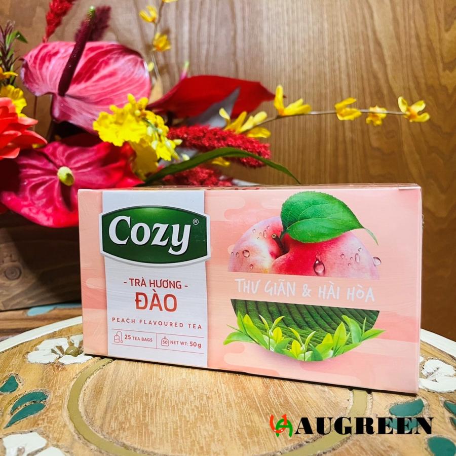 ベトナム産ピーチティー Cozy ティーバッグ25袋入 桃茶 温活 紅茶 お茶 フレーバーティー 茶 桃 PEACH TEA |  | 03