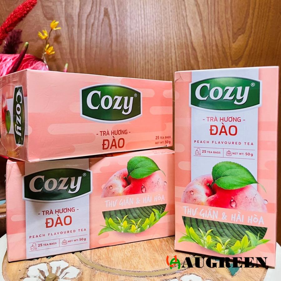 ベトナム産ピーチティー Cozy ティーバッグ25袋入 桃茶 温活 紅茶 お茶 フレーバーティー 茶 桃 PEACH TEA |  | 04