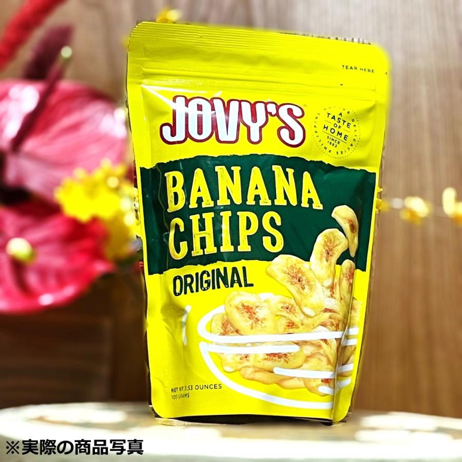 JOVY’S バナナチップス 100g おやつ お土産 ばなな 菓子 チップ ドライフルーツ フィリピン ジョビーズ おつまみ 人気 |  | 04