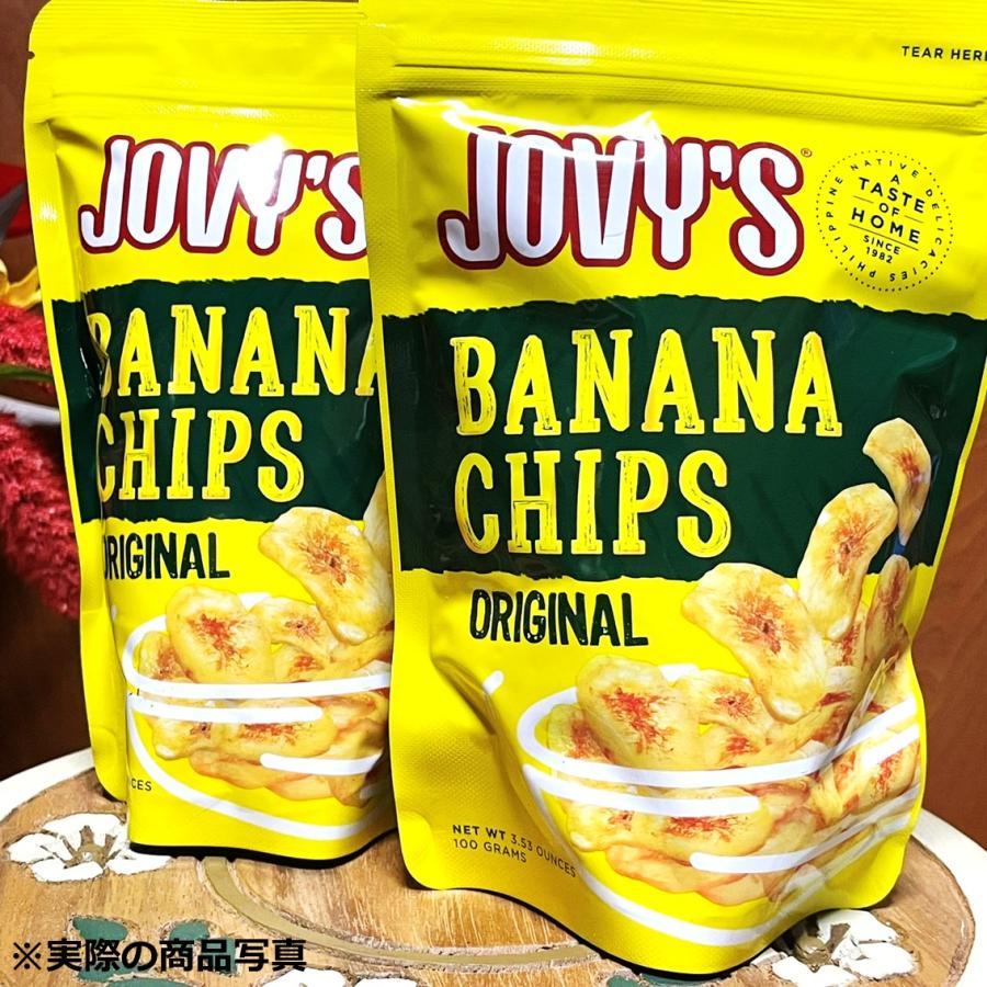JOVY'S バナナチップス 100g×5袋セット おやつ お土産 ばなな JOVY'S バナナチップス 100g×5袋セット おやつ お土産 ばなな