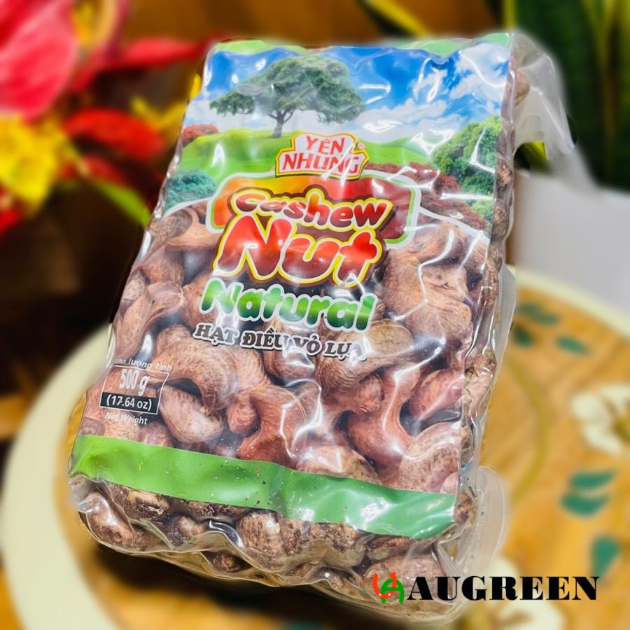 ベトナム産カシューナッツ 殻つき 500g×2袋 YEN NHUNG 密封状態 お土産 ナッツ 美容 健康 cashew nuts Hat dieu |  | 01