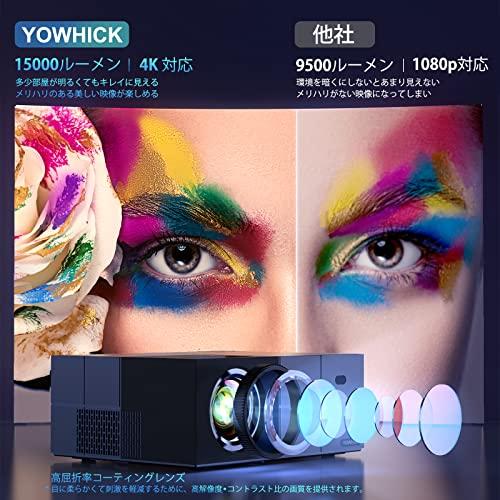 最新家庭用・ビジネス両用＆100スクリーン付き】YOWHICK 5GWiFi 