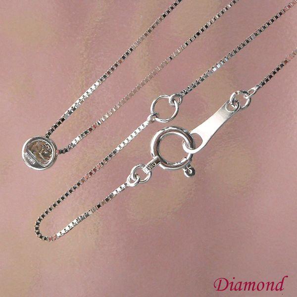 K18ホワイトゴールドベネチアンチェーン