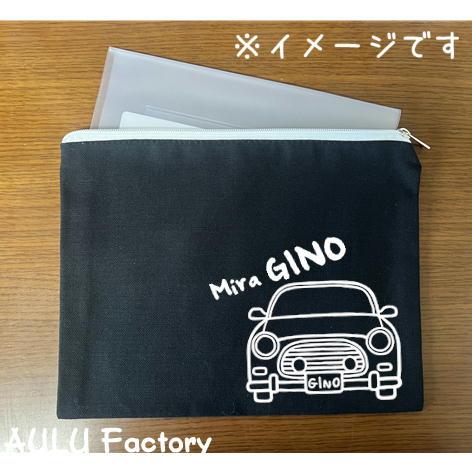 手書き風 JB64 ジムニー オリジナル 車検証入れ ポーチ : AULU Factory