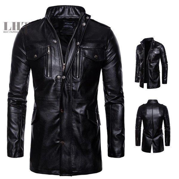 レザーコート メンズ ライダースコート メンズコート レザージャケット ダスターコート 革コート 革ジャケット 大きいサイズ かっこいい 22 ストアー