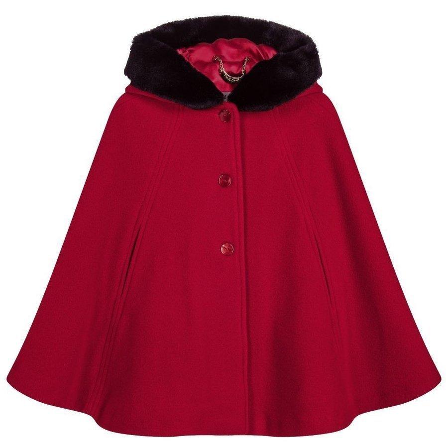 キッズポンチョコート ジュニアラシャコート 女の子メルトンコート 子ども冬防寒コート ケープコート 子供ファー付きマント フード付きポンチョコート 日本人気超絶の