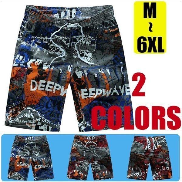 水着 メンズ サーフパンツ ボードパンツ スイムショーツ 海パン 五分丈 おしゃれ ビーチ 海 速乾 水陸両用 最新デザインの