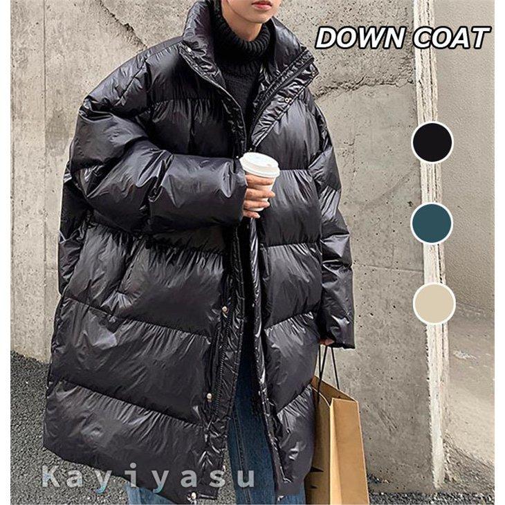 海外 ダウンコート メンズ ロングコート ダウンジャケット 中綿コート ベンチコート アウター ゆったり オフィス 通勤 カジュアル スポーツ 立襟 男性用 防寒 防風 冬 Comviet Ch