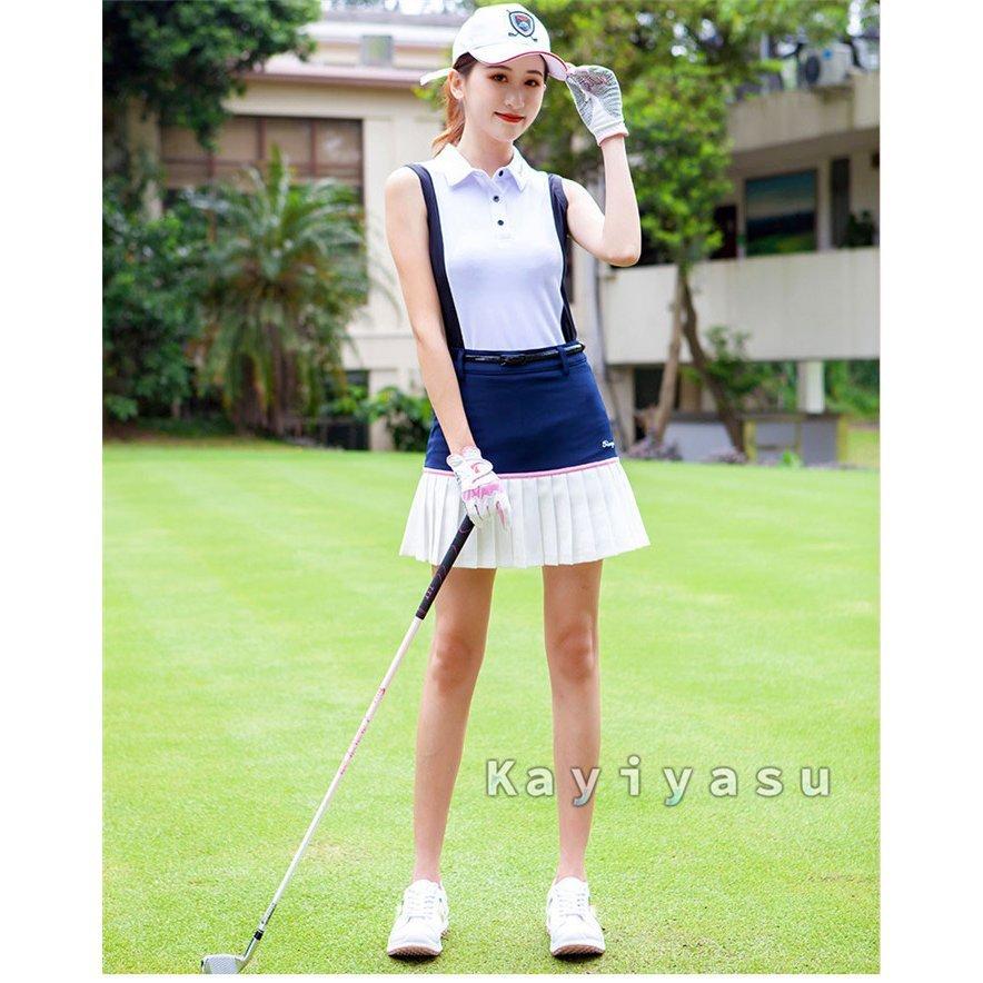 ゴルフシャツ レディース ポロシャツ ゴルフウェア Poloシャツ オシャレ スポーツシャツ 女性用 Tシャツ ノースリーブ 夏物 アウトドア 激安