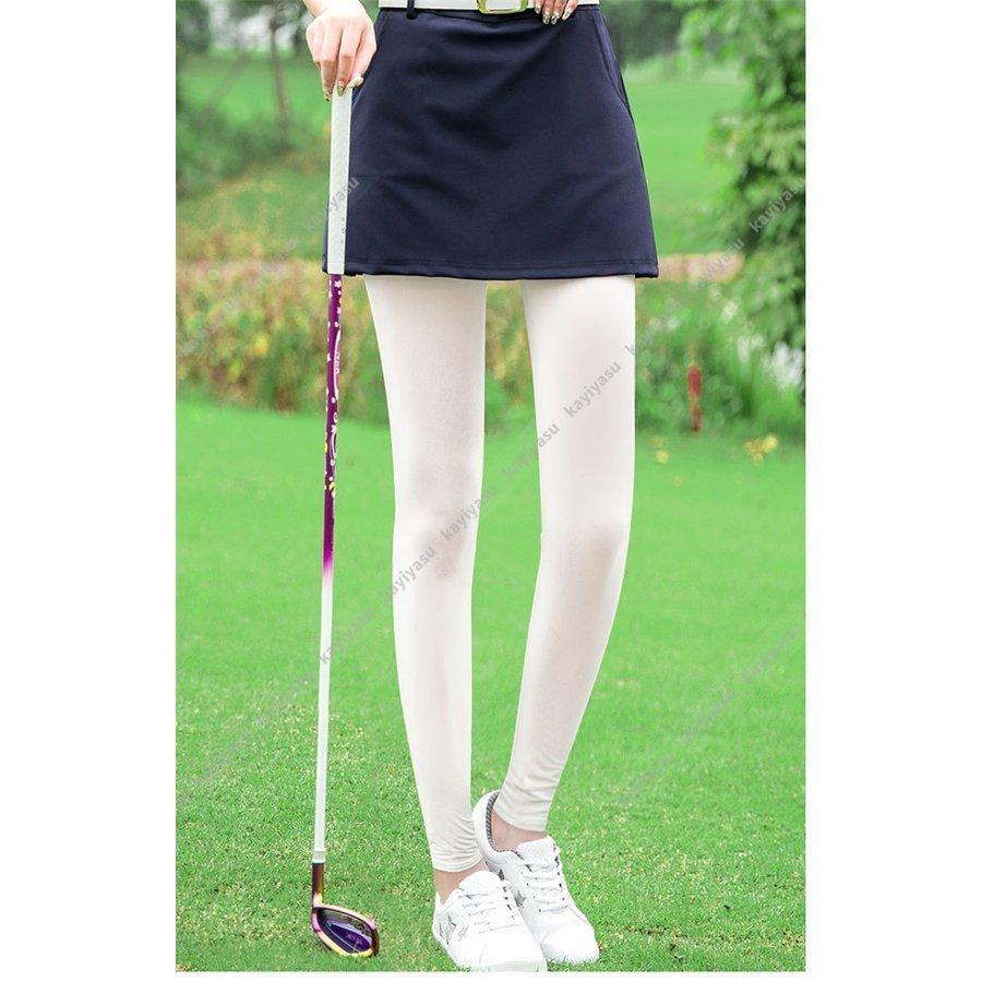 最新発見 ゴルフパンツ ゴルフレギンス レディース ゴルフウェア レギンス インナーパンツ 接触冷感 Uvカット スポーツパンツ ヒンヤリ 女性用 トレンカ Golf 美脚 Cisama Sc Gov Br