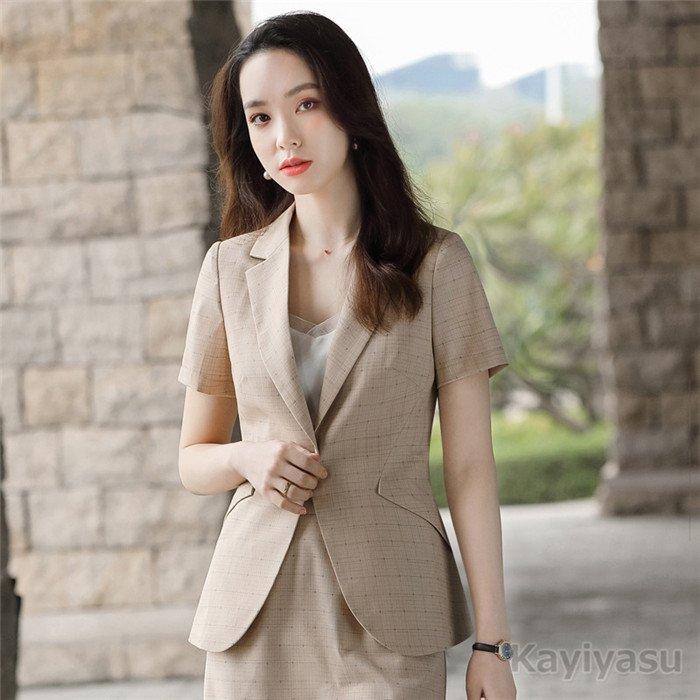スカートスーツ レディース Ol おしゃれ オフィス カジュアル ジャケット スーツ フォーマル リクルート 上下セット 半袖 夏 就活 春秋 通勤着 面接 最大90 Offクーポン おしゃれ