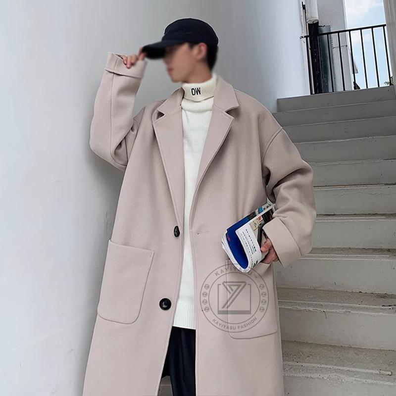 チェスターコート メンズ ロングコート 秋冬用 紳士服 メルトンコート