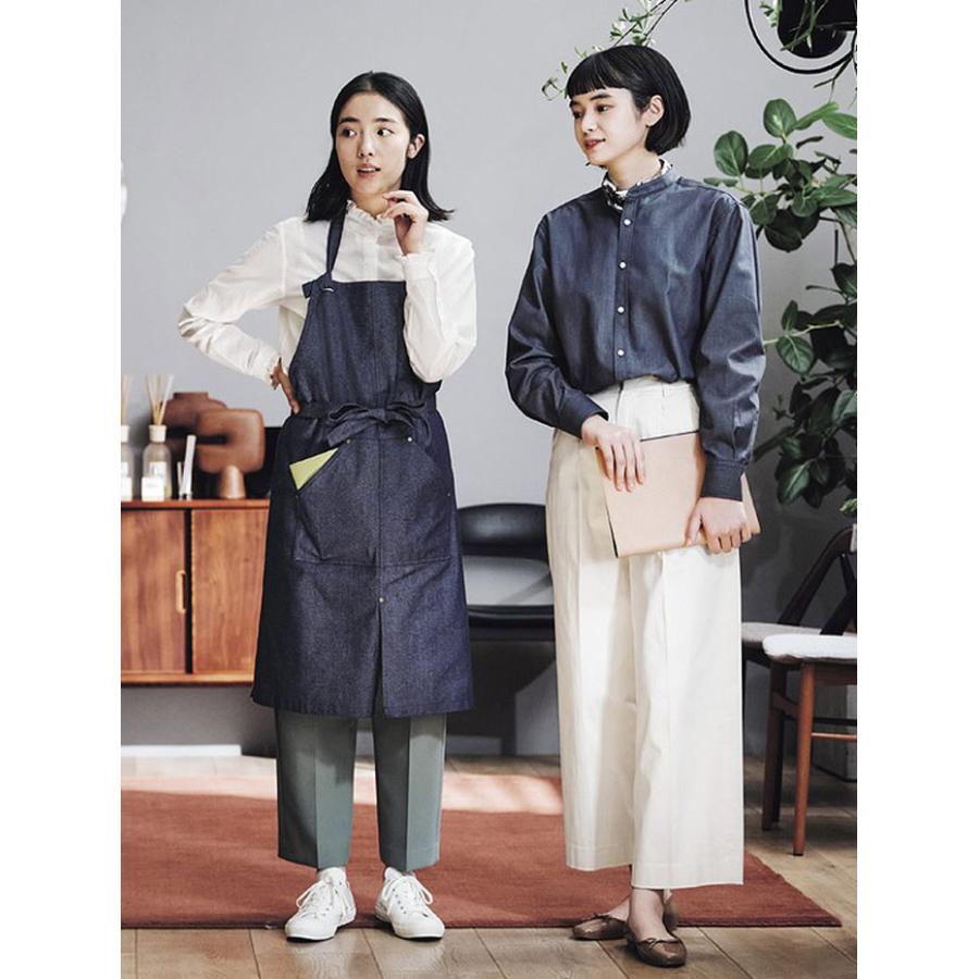 ボンマックス(ユニフォーム) シャツ バンドカラー長袖シャツ ボンマックス(ユニフォーム) シャツ バンドカラー長袖シャツ