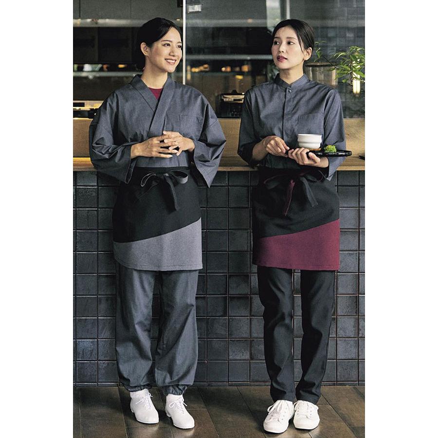 和服風作務衣 ボンマックス（BONMAX） 作務衣(上衣) 和風 居酒屋 和カフェ 和
