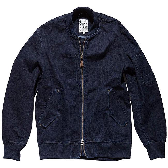 ボンマックス（BONMAX） デニムMA-1ジャケット ジャンパー ブルゾン