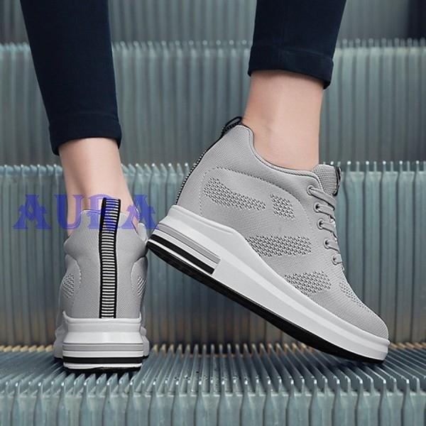 30 Off 送料無料 スニーカー シューズ ハイヒール レディース インヒール 靴 靴ひも 夏 カジュアル レディースシューズ 厚底スニー Gg02zx21dt14 Auraトレーディング 通販 Yahoo ショッピング