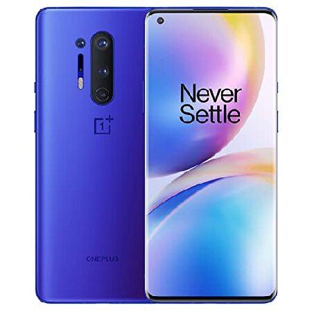 OnePlus 8 Pro (5G) Dual-SIM IN2023 256GB/12GB RAM (GSM + CDMA) Factory Unlocked Android Smartphone (Ultramarine Blue) - International Version