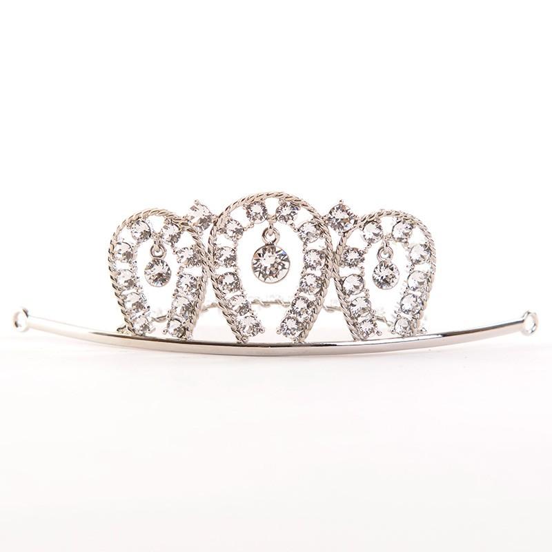 aurora ミニクラウンティアラ 91 日本製 国産 スワロフスキー 花嫁