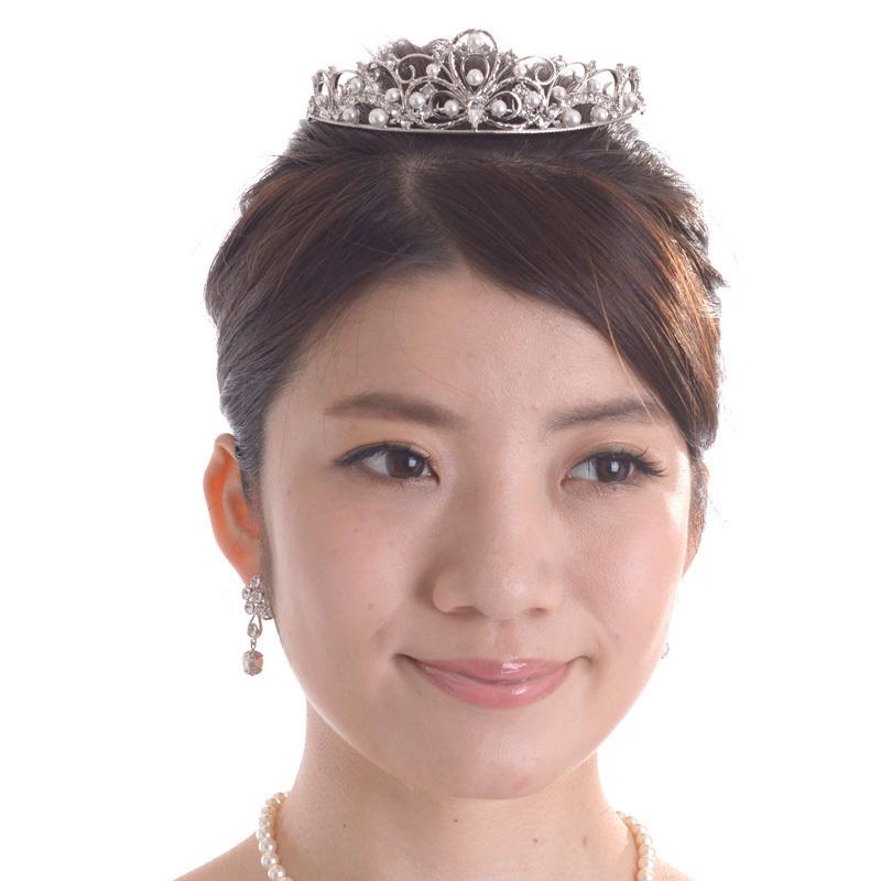 aurora 定番ティアラ 1111 日本製 国産 スワロフスキー 花嫁