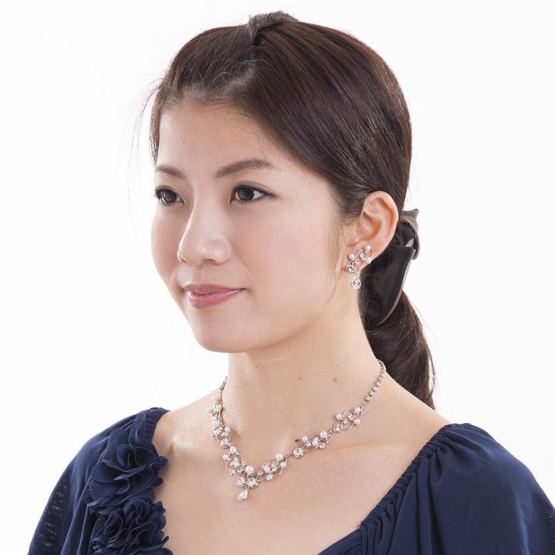 aurora(ファッション) ネックレスイヤリングピアスセット 1526 aurora(ファッション) ネックレスイヤリングピアスセット 1526