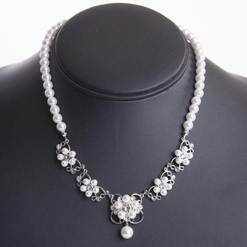 aurora ネックレスイヤリングセット 1618 化粧箱付 日本製ブライダル