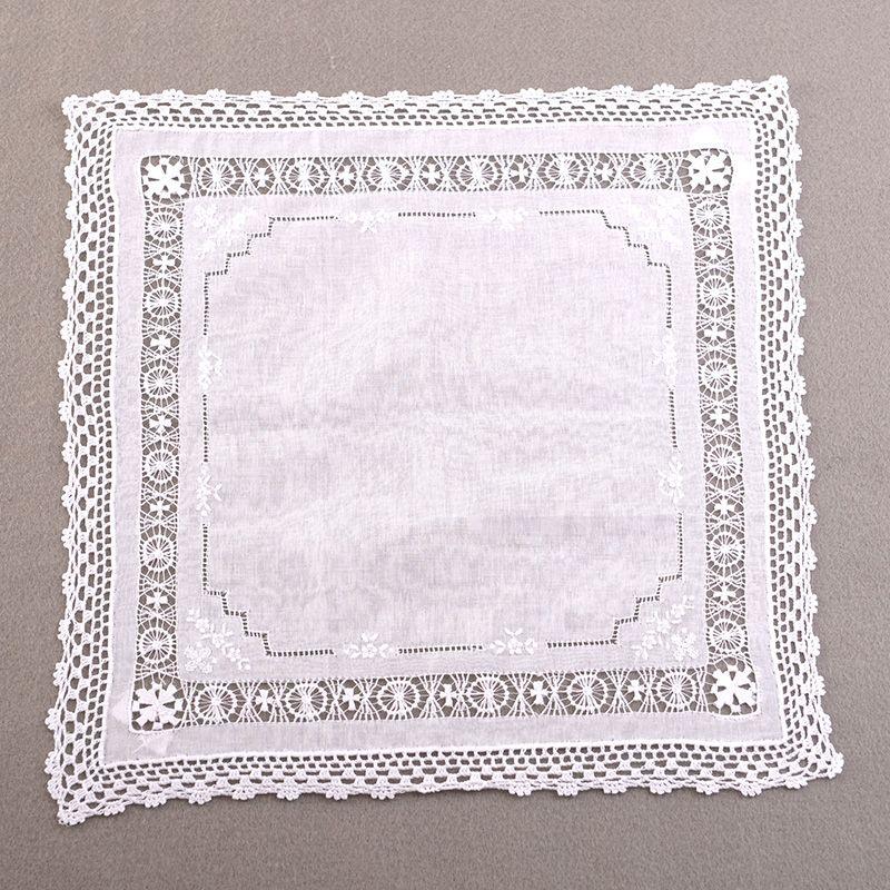 aurora(ファッション) スワトー刺繍スクエアハンカチ 汕頭 aurora(ファッション) スワトー刺繍スクエアハンカチ 汕頭