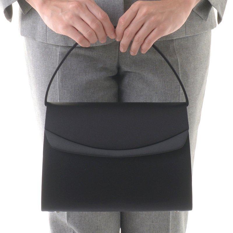 aurora ブラック フォーマルバッグ 日本製 抗菌消臭ネーム はっ水 撥水