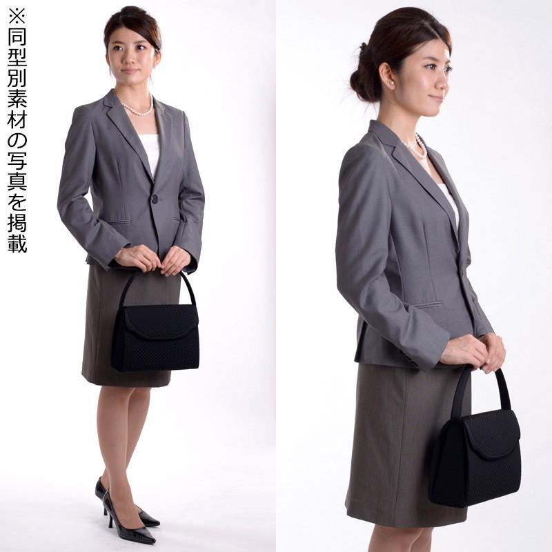 aurora ブラックフォーマルバッグ 日本製 撥水 はっ水 L大きめ 冠婚