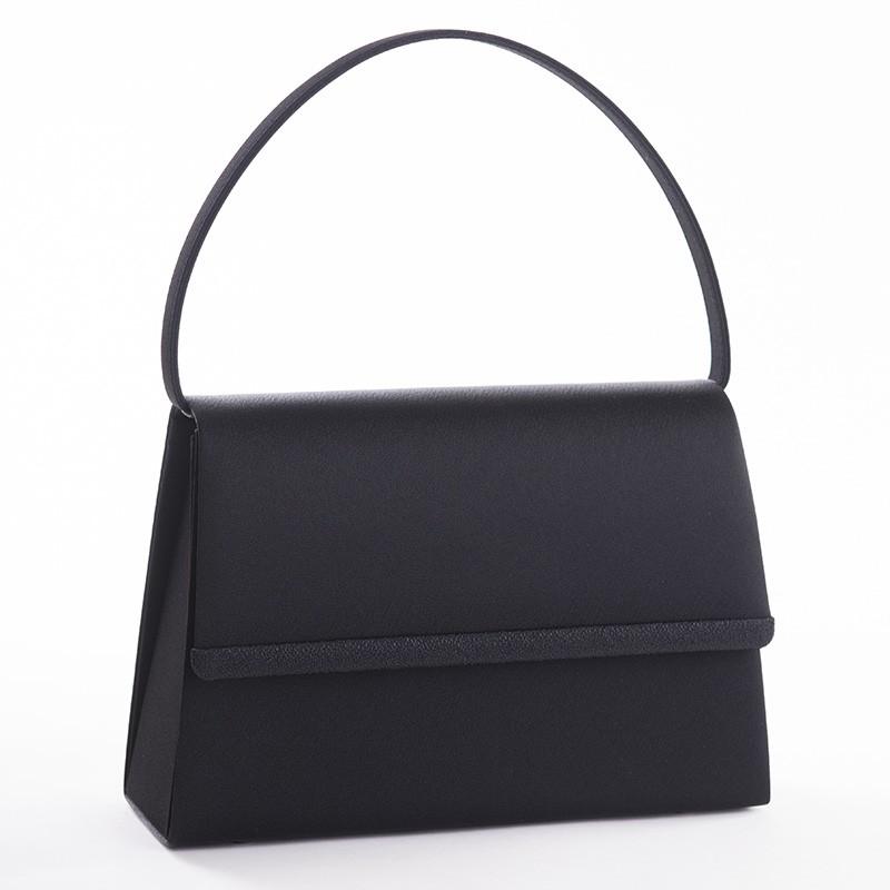 aurora ブラック フォーマルバッグ サブバッグ 袱紗 日本製3点セット