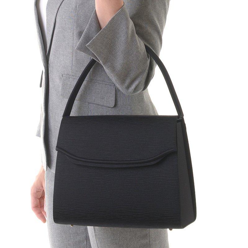 バッグ 米沢織 大きめ フォーマル 高級 日本製 黒 弔事 葬儀 葬式 ブラックフォーマルバッグ 冠婚葬祭 お通夜 法事 入学式 入園式 卒業式 卒園式 入試 151sp70 アウローラ フォーマル Yahoo 店 通販 Yahoo ショッピング