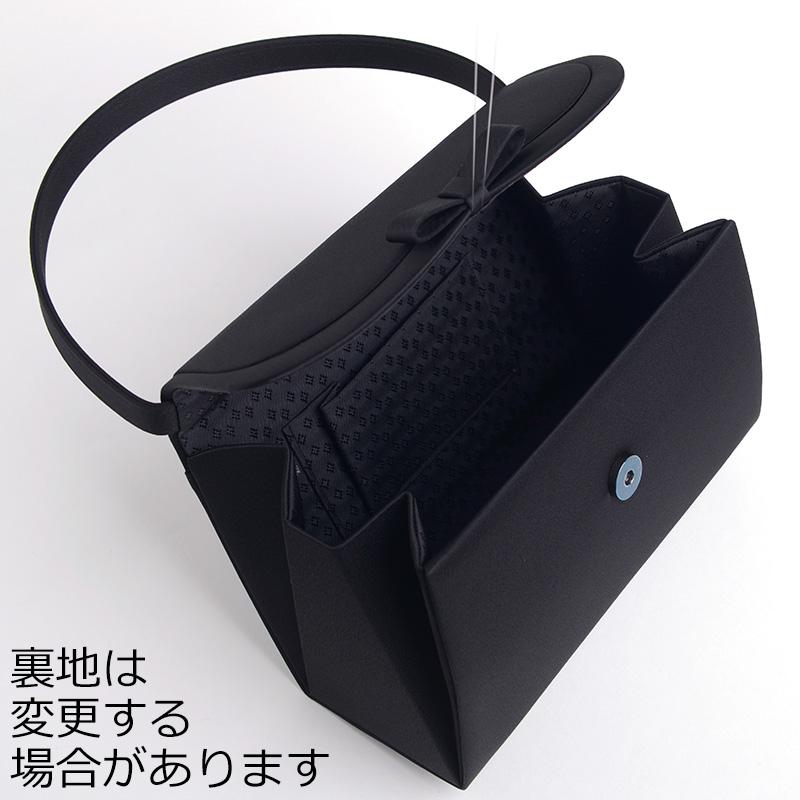 aurora ブラック フォーマルバッグ 日本製 大きめ 撥水 はっ水
