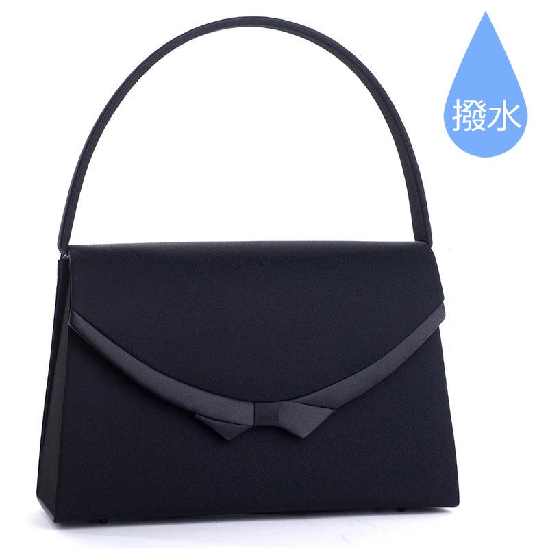 ブラックフォーマルバッグ クロス黒 撥水 はっ水 冠婚葬祭 弔事 入学式 入園式 卒業式 卒園式