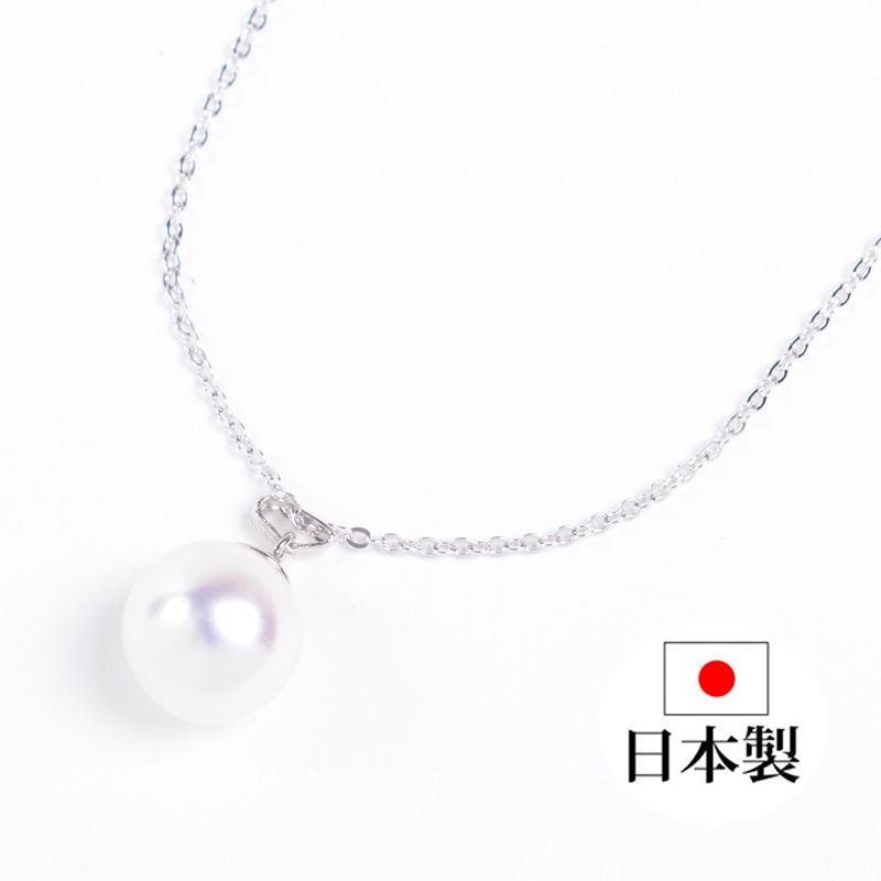 パールペンダント ネックレス 日本製 特上プラパール 特上Pパール 12mm  