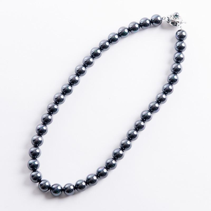 黒蝶貝　ネックレス　バロック　パール　大粒　10mm 黒蝶貝 ネックレス バロック パール 大粒 10mm