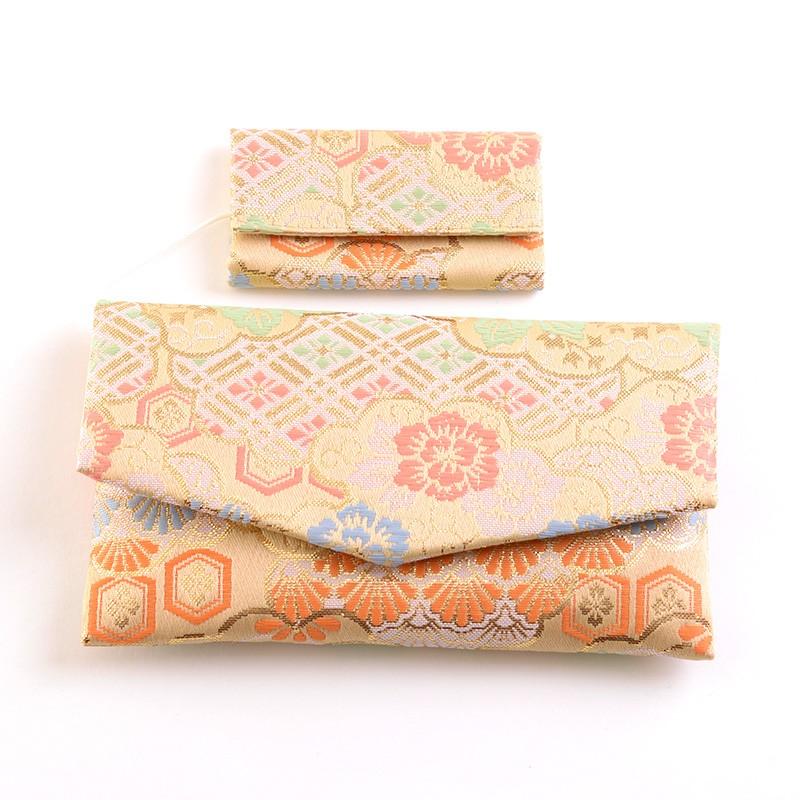 aurora 金襴房カバー付念珠袋 数珠袋 念珠入れ 数珠入れ 日本製 紙箱入