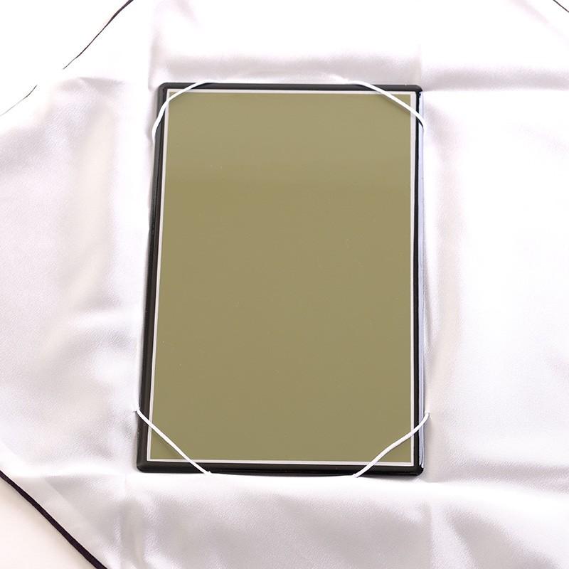 aurora 正絹綸子台付ふくさ 桐箱入 慶弔両用袱紗 結婚式 冠婚葬祭 男性