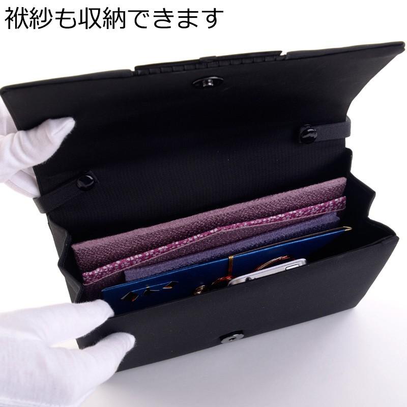 aurora 日本製ブラックフォーマルバッグ bk1プリーツプチ 2wayクラッチ