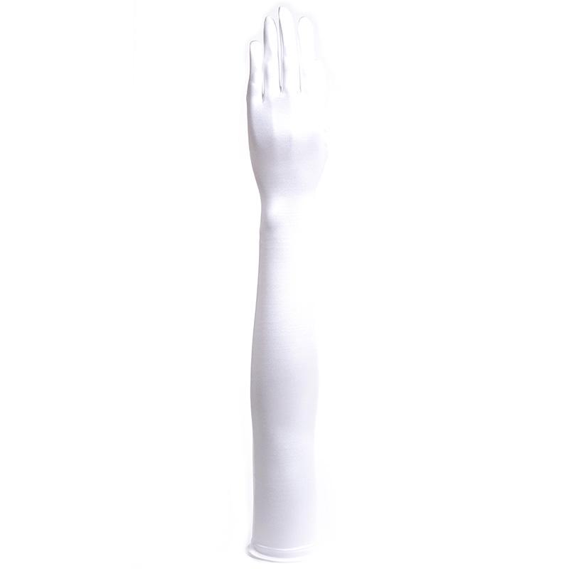aurora スーパーフィット60cmウェディンググローブ 日本製 サテン超