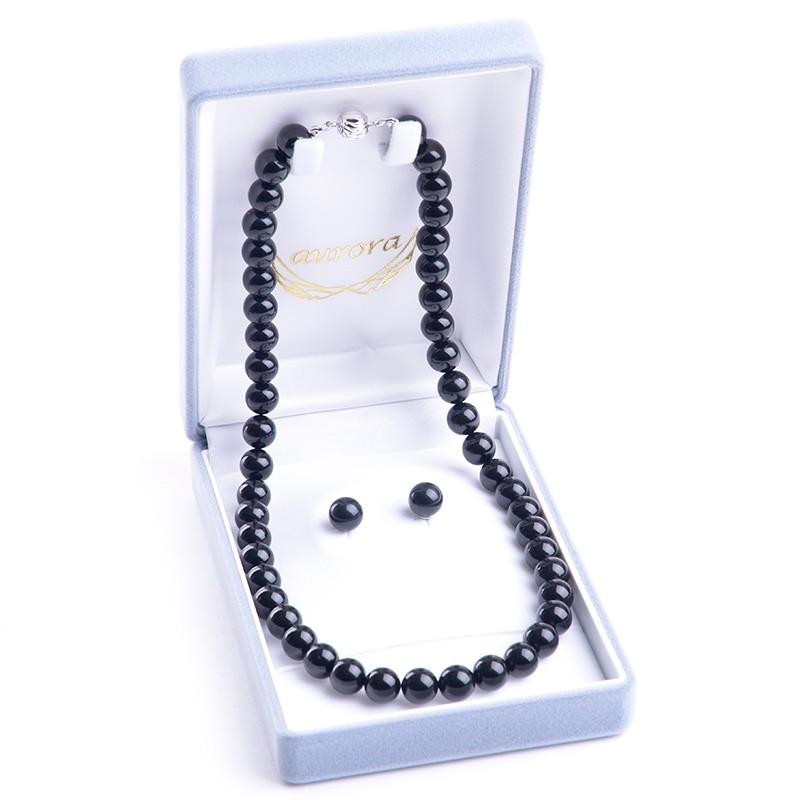 aurora(ファッション) 9mmジェットネックレス ピアス イヤリング aurora(ファッション) 9mmジェットネックレス ピアス イヤリング
